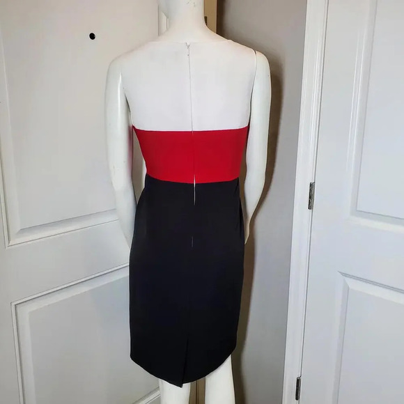 Evan-Picone Black Label Colorblock Sheath Dress Women's Size 10 NWOT - Picture 7 of 16